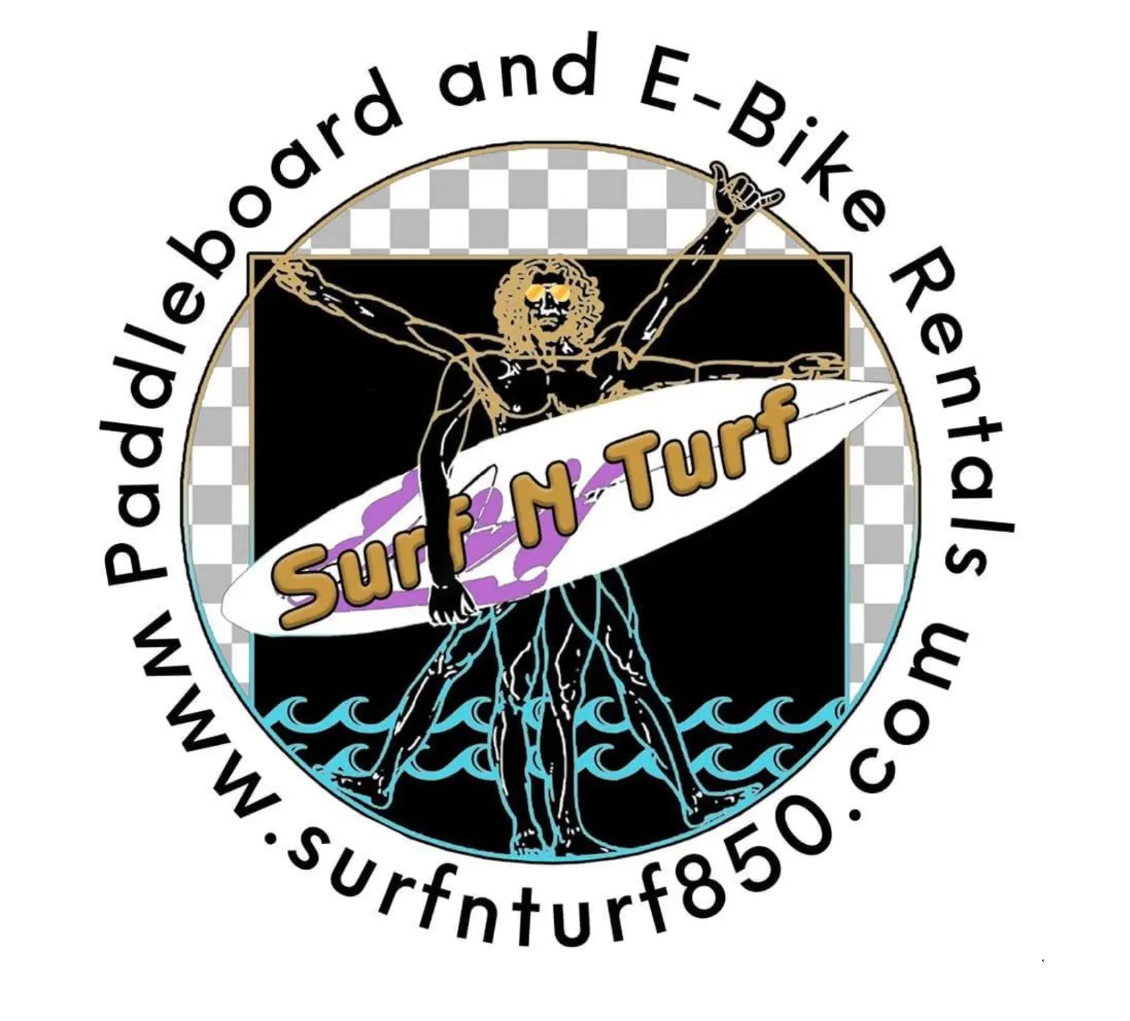 Surf-n-Turf electric bike and paddleboard rental