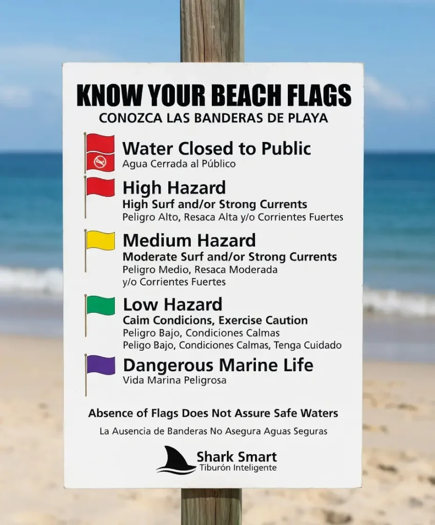 beach alert flags